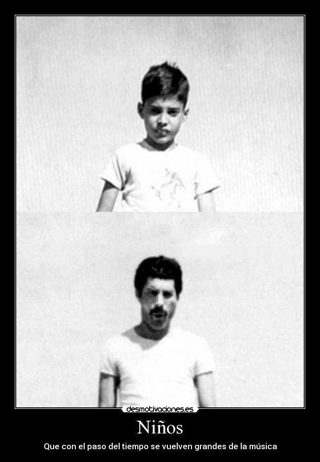 Niños - Que con el paso del tiempo se vuelven grandes de la música
