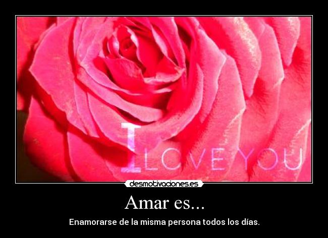 Amar es... - 