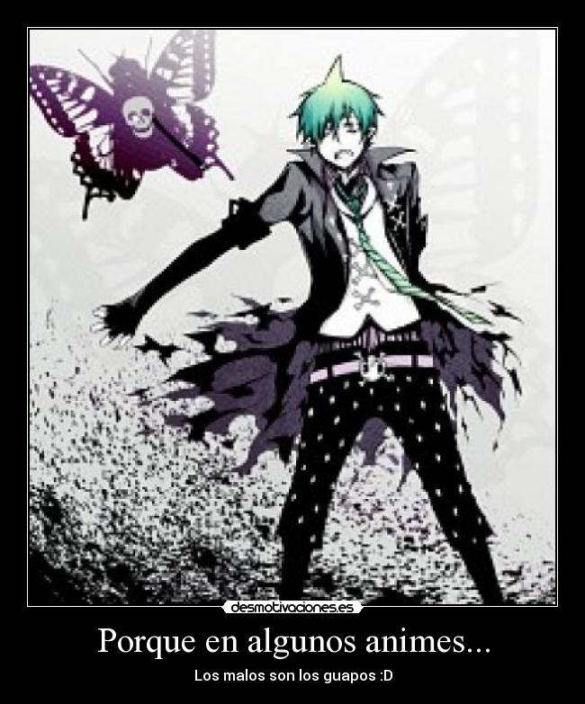 Porque en algunos animes... -