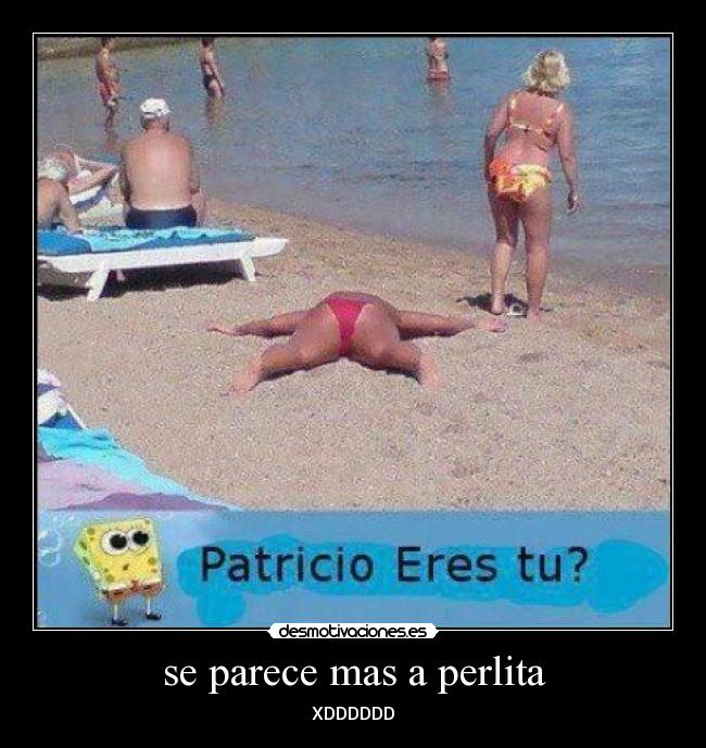 se parece mas a perlita - XDDDDDD