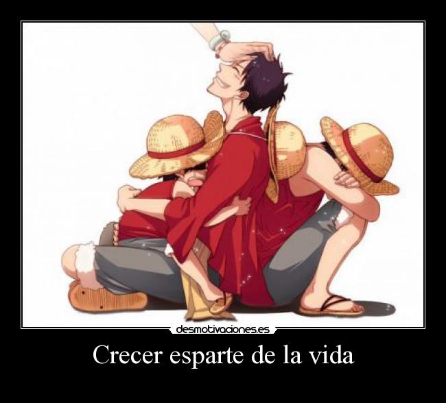 Crecer esparte de la vida -