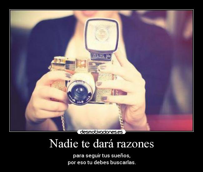 Nadie te dará razones - 