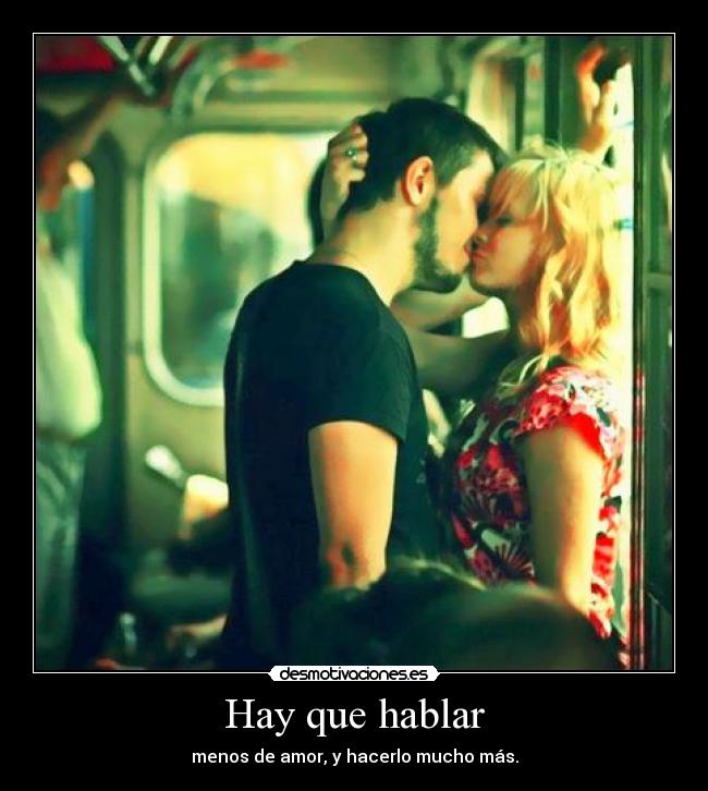 Hay que hablar -