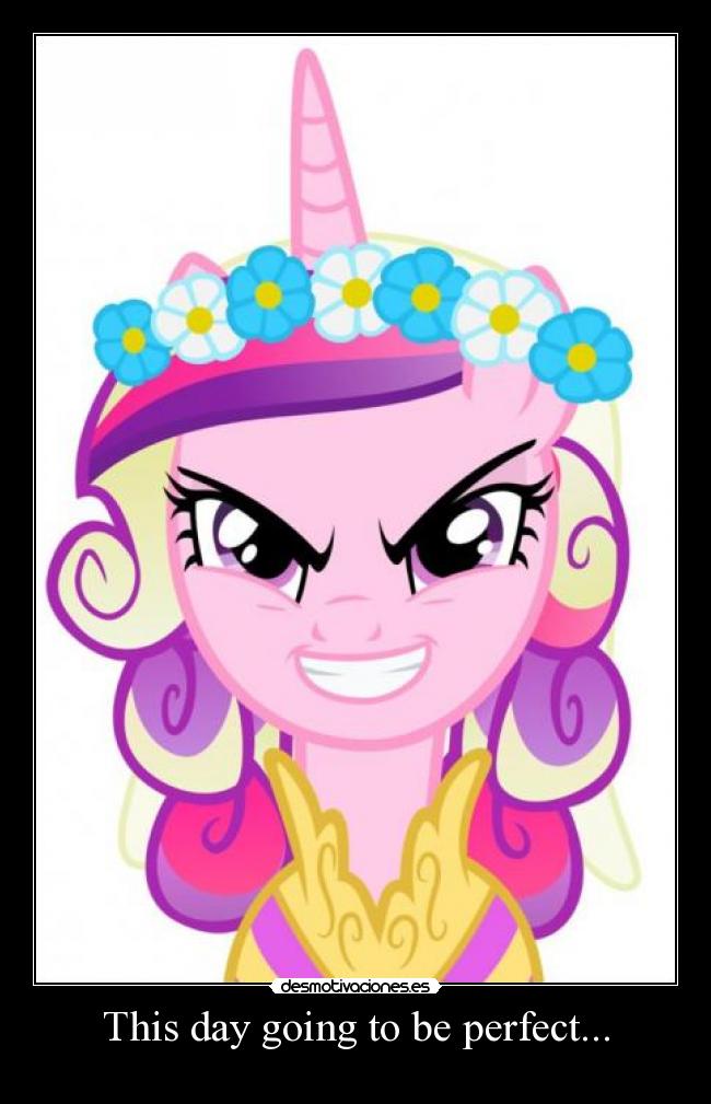 This day going to be perfect... -