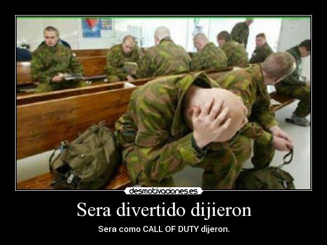 Sera divertido dijieron -