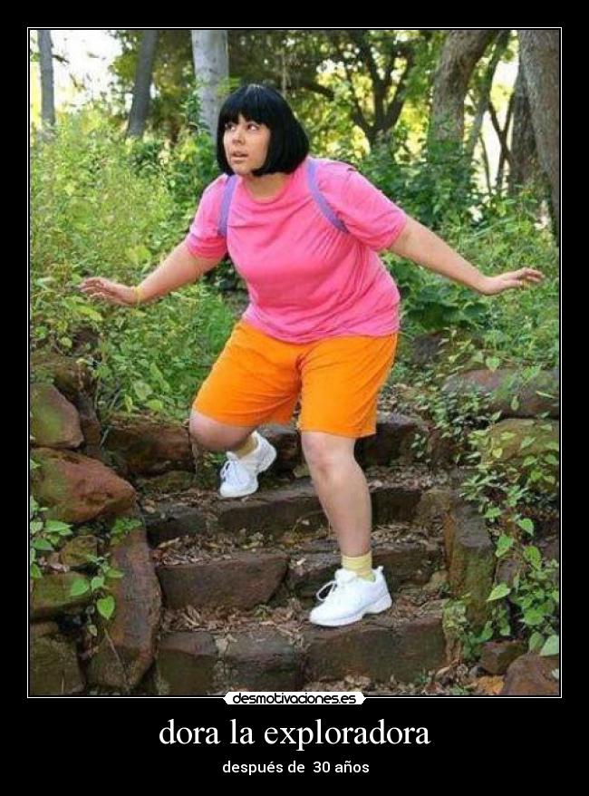 dora la exploradora - después de  30 años