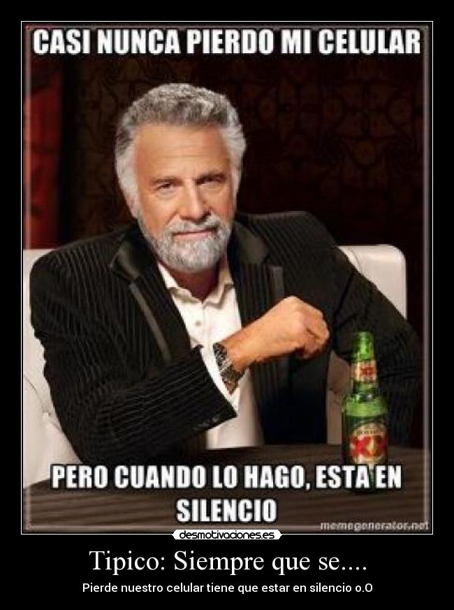 Tipico: Siempre que se.... - 