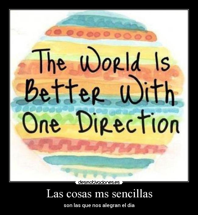 Las cosas ms sencillas - son las que nos alegran el dia