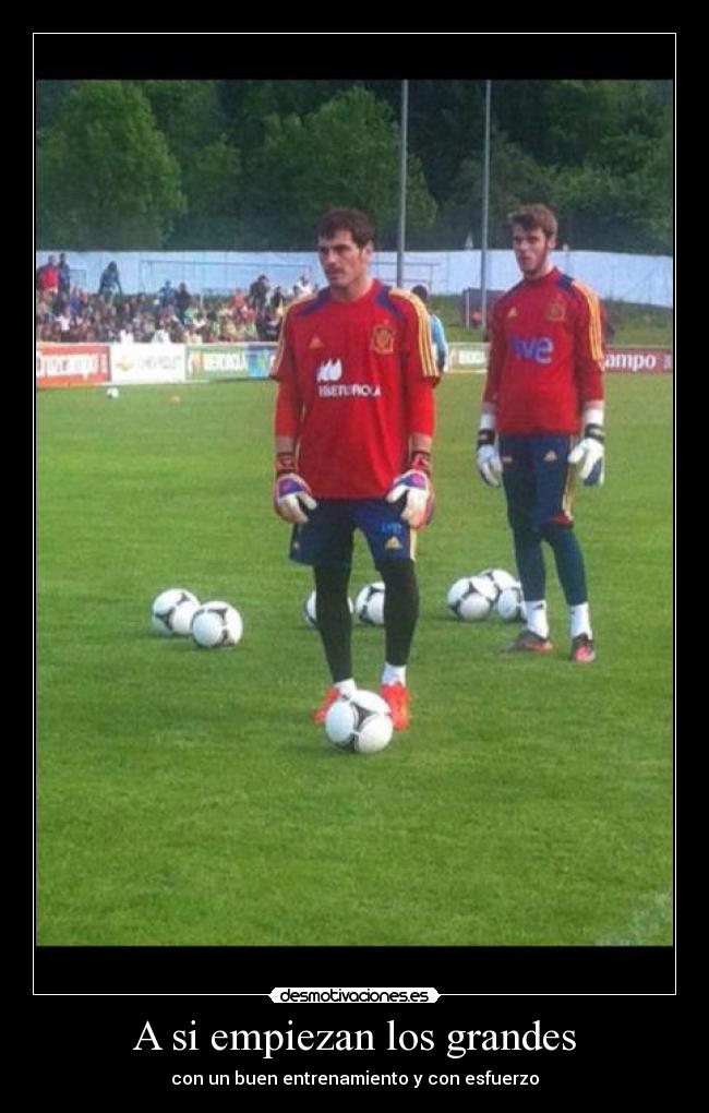 A si empiezan los grandes -