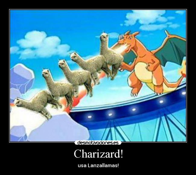 Charizard! - usa Lanzallamas!