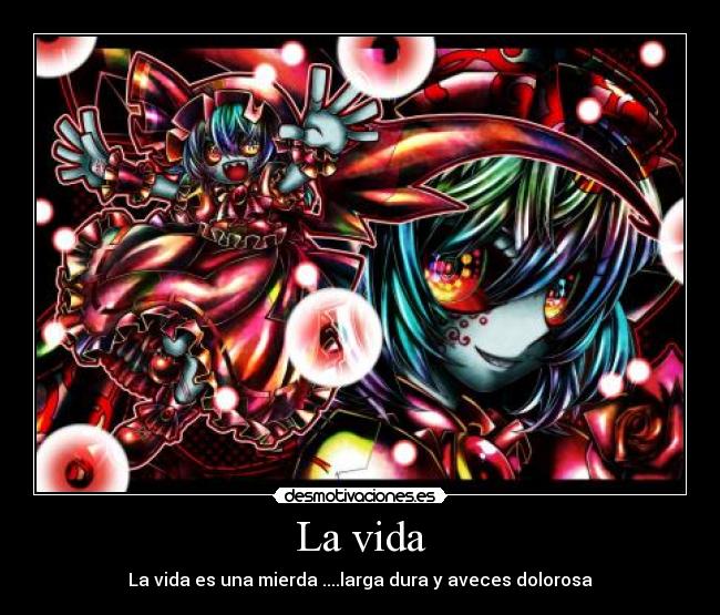 carteles vida lily magane desmotivaciones