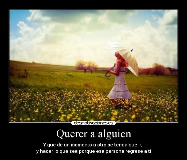 Querer a alguien - 