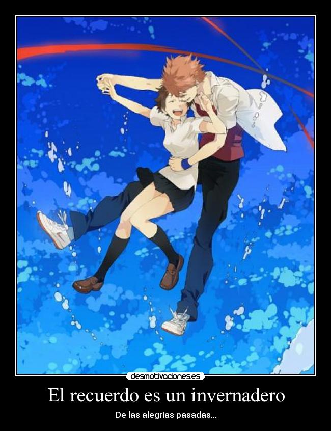 El recuerdo es un invernadero - 