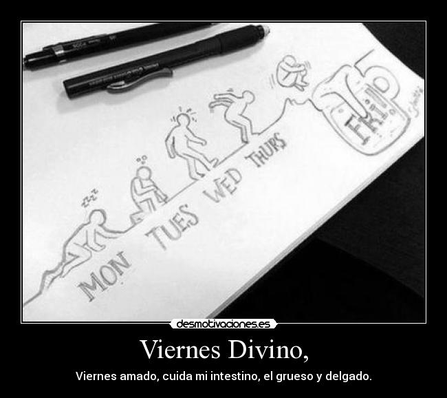 carteles viernes extrane tanto desmotivaciones