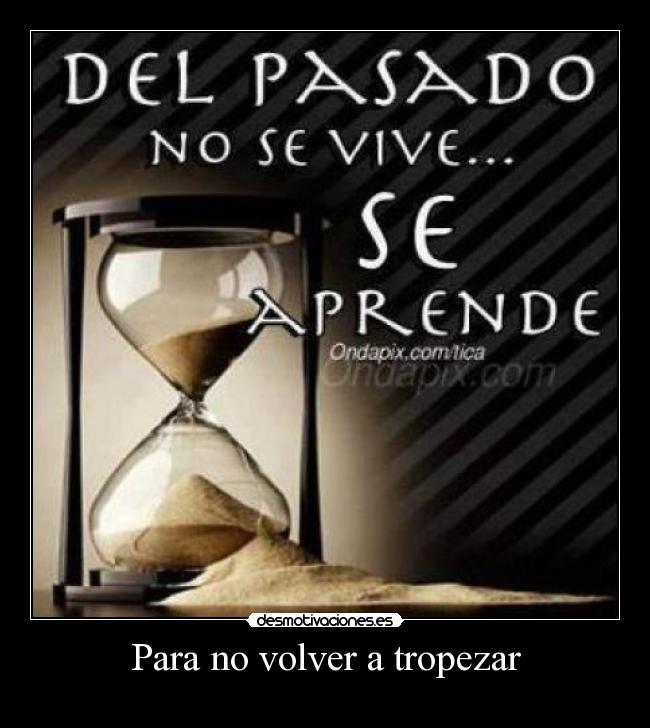 Para no volver a tropezar - 