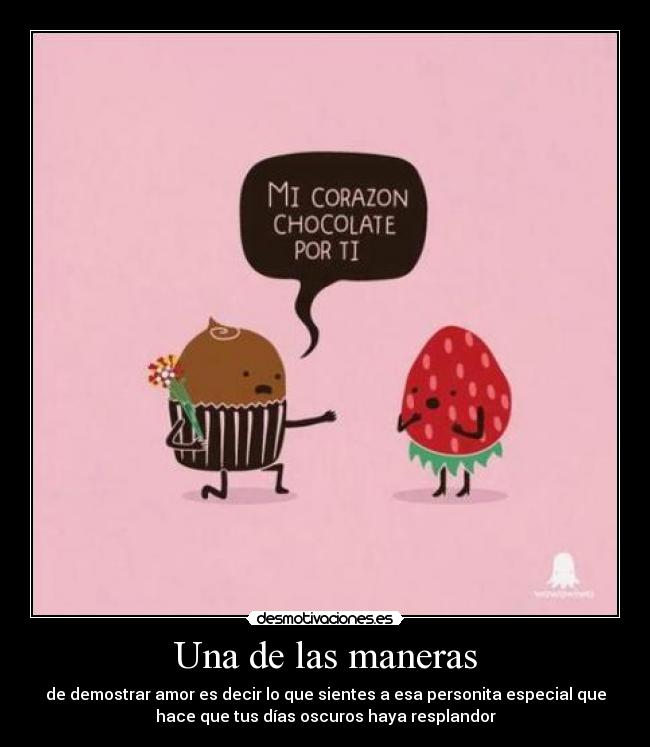 Una de las maneras - 