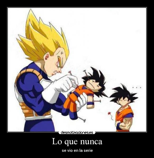 Lo que nunca - se vio en la serie