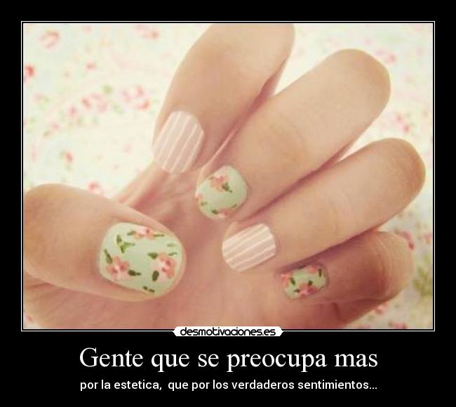 Gente que se preocupa mas -