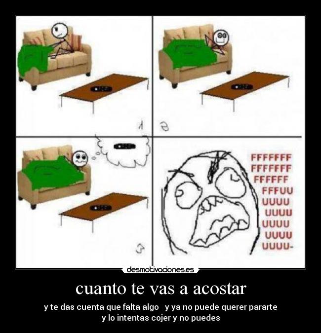 cuanto te vas a acostar -