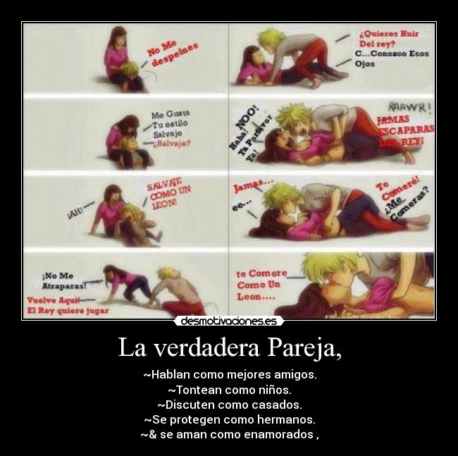 La verdadera Pareja, -