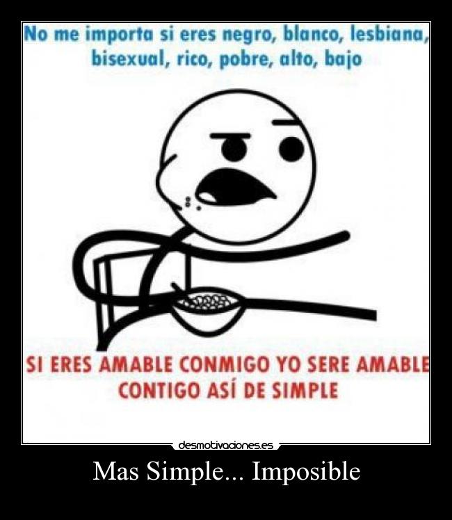 Mas Simple... Imposible - 