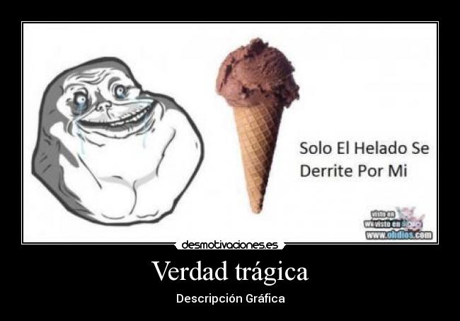 Verdad trágica - Descripción Gráfica