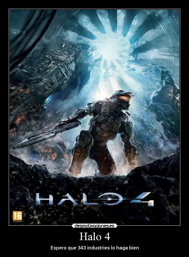 Halo 4 - Espero que 343 industries lo haga bien