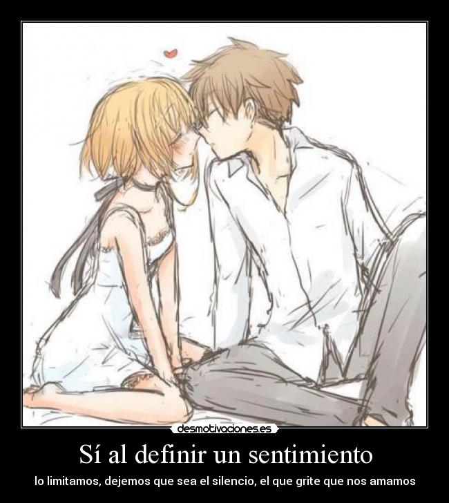 Sí al definir un sentimiento -