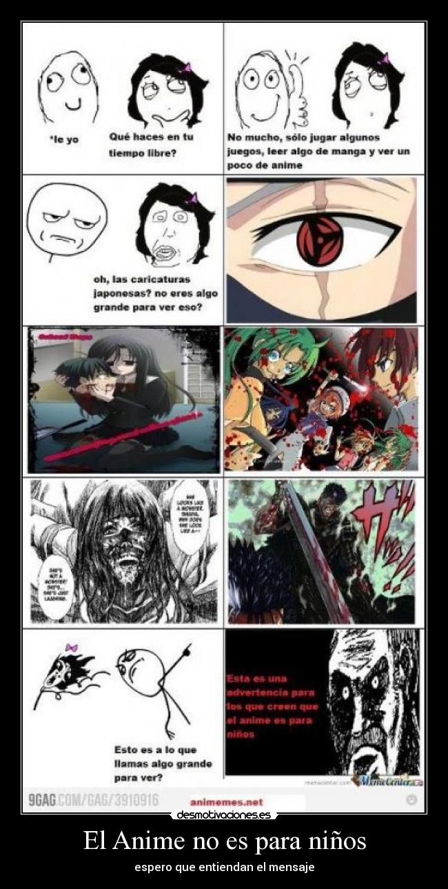 El Anime no es para niños -