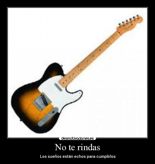 No te rindas - 