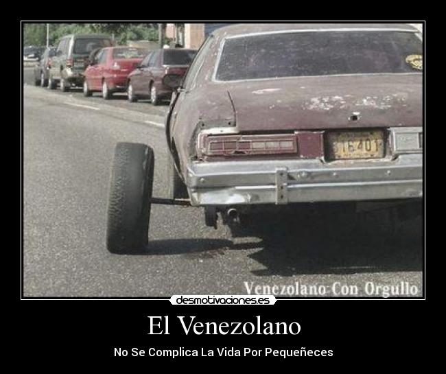 El Venezolano - No Se Complica La Vida Por Pequeñeces