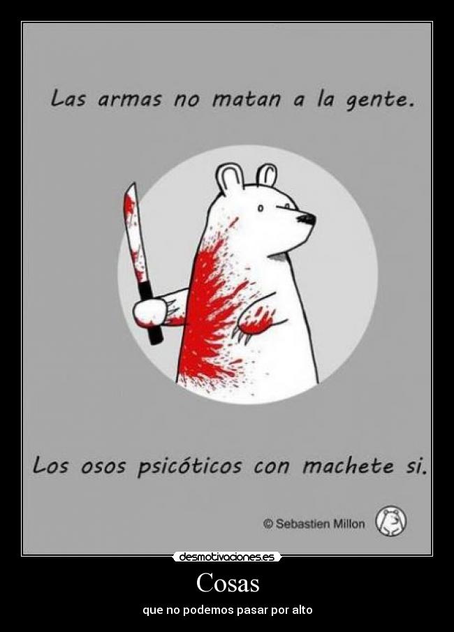 Cosas - que no podemos pasar por alto