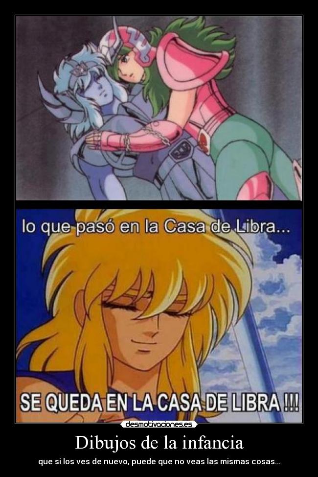 Dibujos de la infancia - que si los ves de nuevo, puede que no veas las mismas cosas...