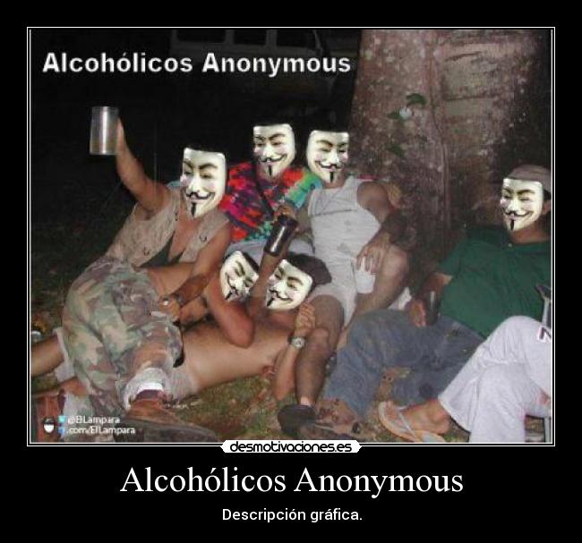 Alcohólicos Anonymous - Descripción gráfica.
