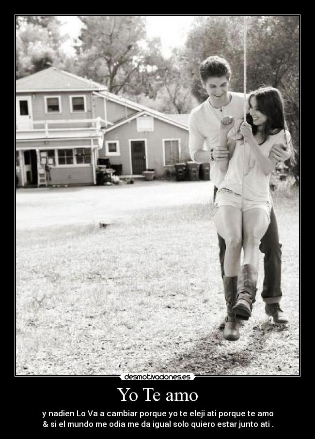 Yo Te amo -