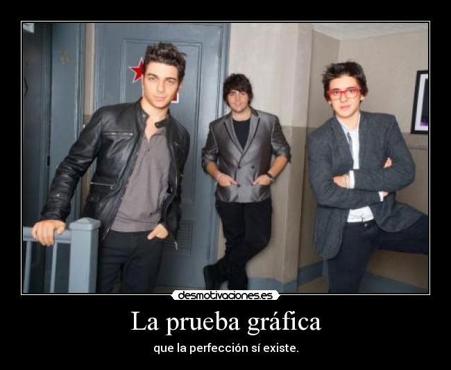 La prueba gráfica - que la perfección sí existe.