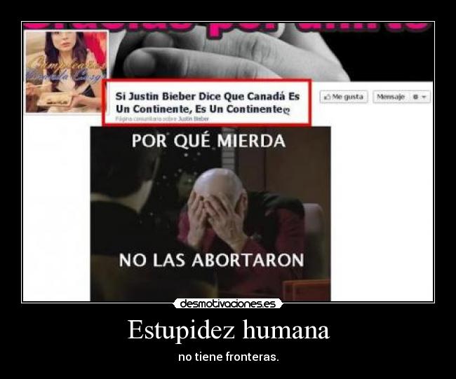 Estupidez humana -