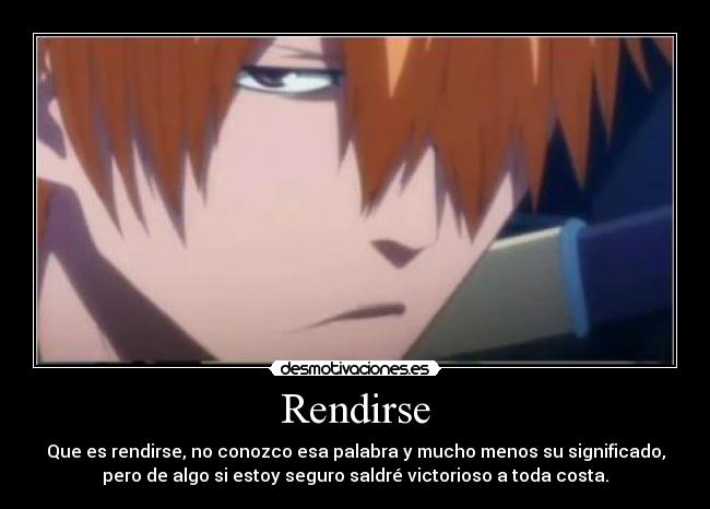 carteles bleach desmotivaciones