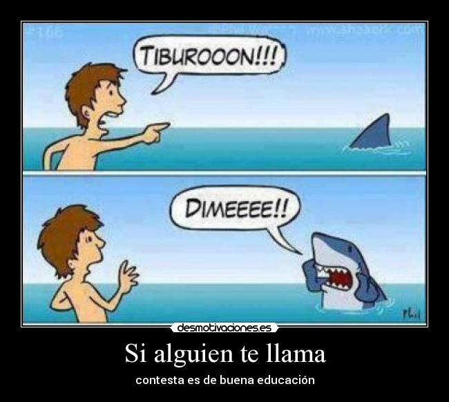 Si alguien te llama -