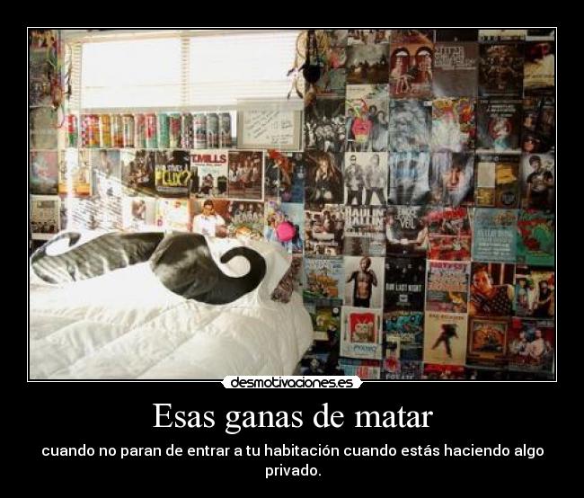 Esas ganas de matar - 