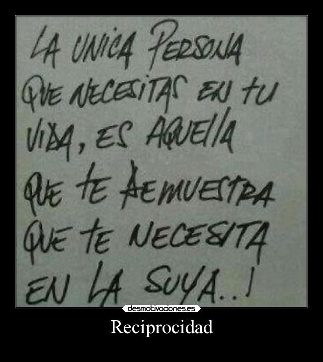 Reciprocidad -