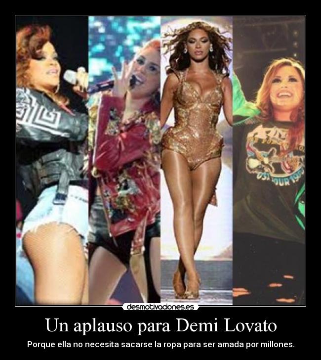 carteles demi lovato desmotivaciones