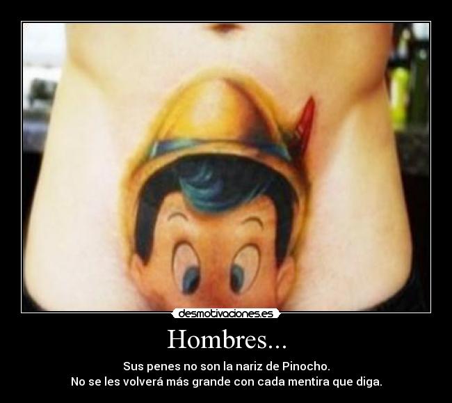 Hombres... -