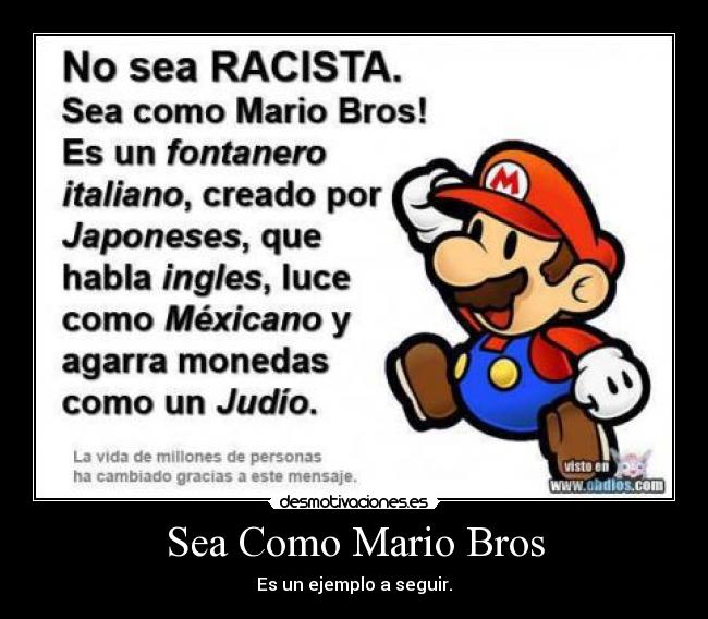Sea Como Mario Bros - 