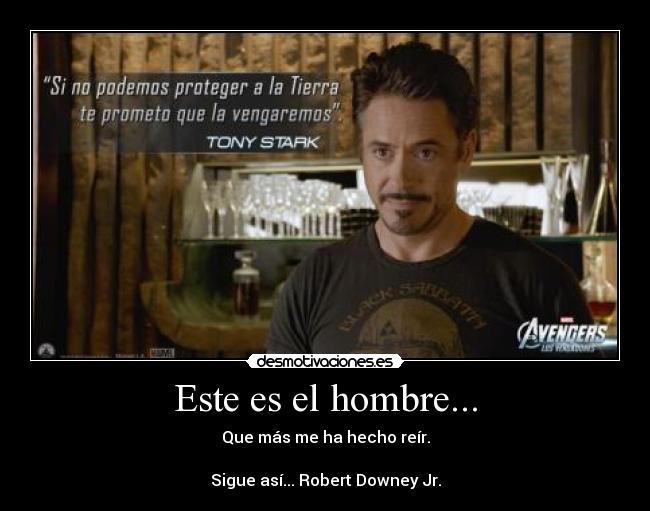 Este es el hombre... -