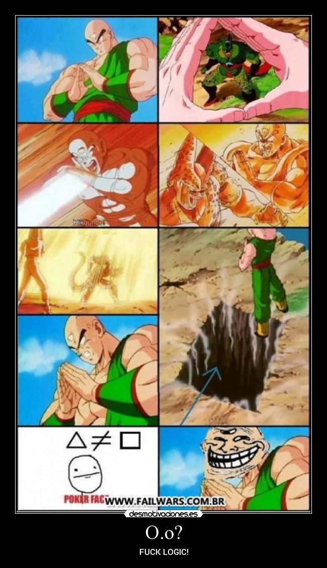 carteles imagen por casualidad fuck logic troll poker face gatita desmotivaciones