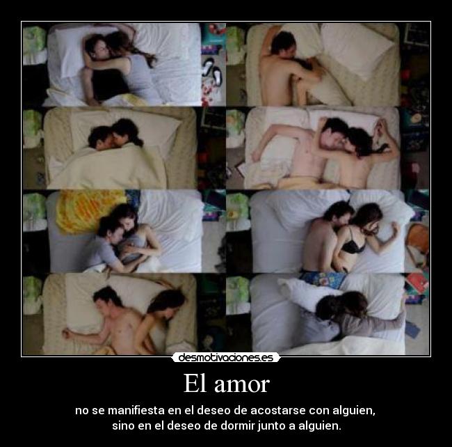 El amor -