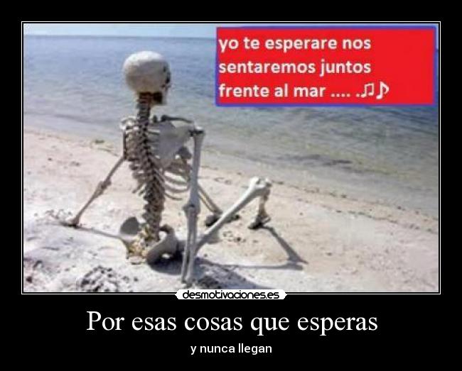 Por esas cosas que esperas - 