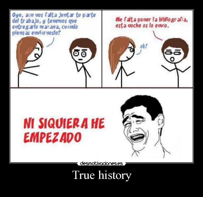True history - 