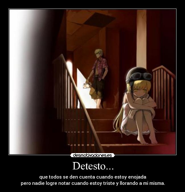 Detesto... -